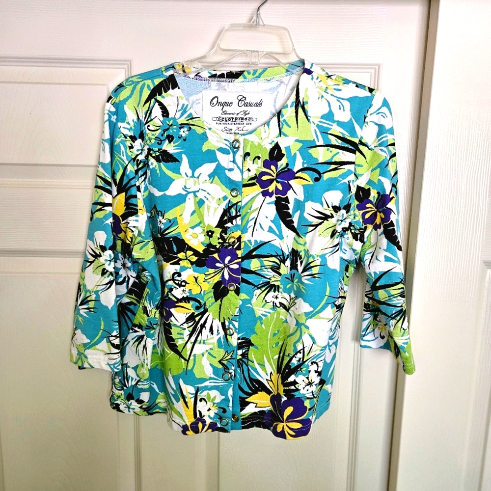 Onque Casuals Blouse Women's XL